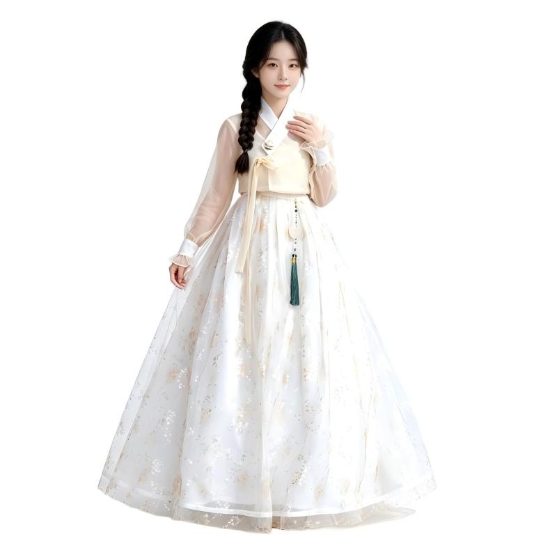 Hanbok Modern Set - Hanbok coréen moderne pour femmes, haut