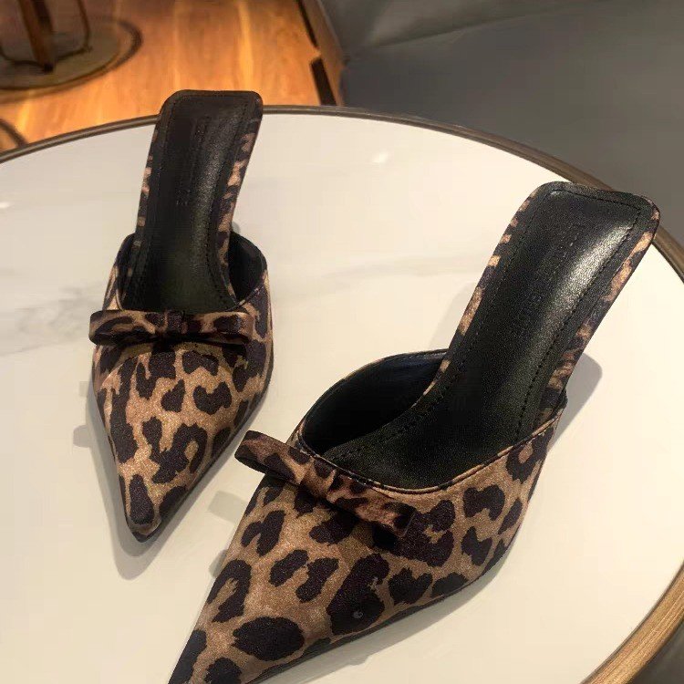 Ethnic Fashion In - Chaussons à talons hauts pointus imprimé