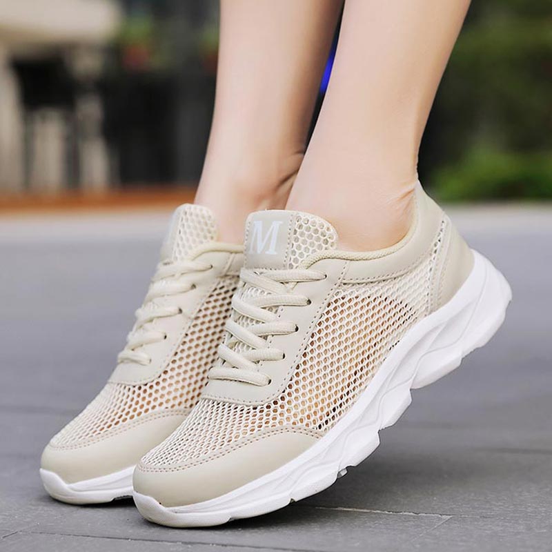 Ethnic Styling Tips - Été Respirant Sneakers Femmes Maille Femmes