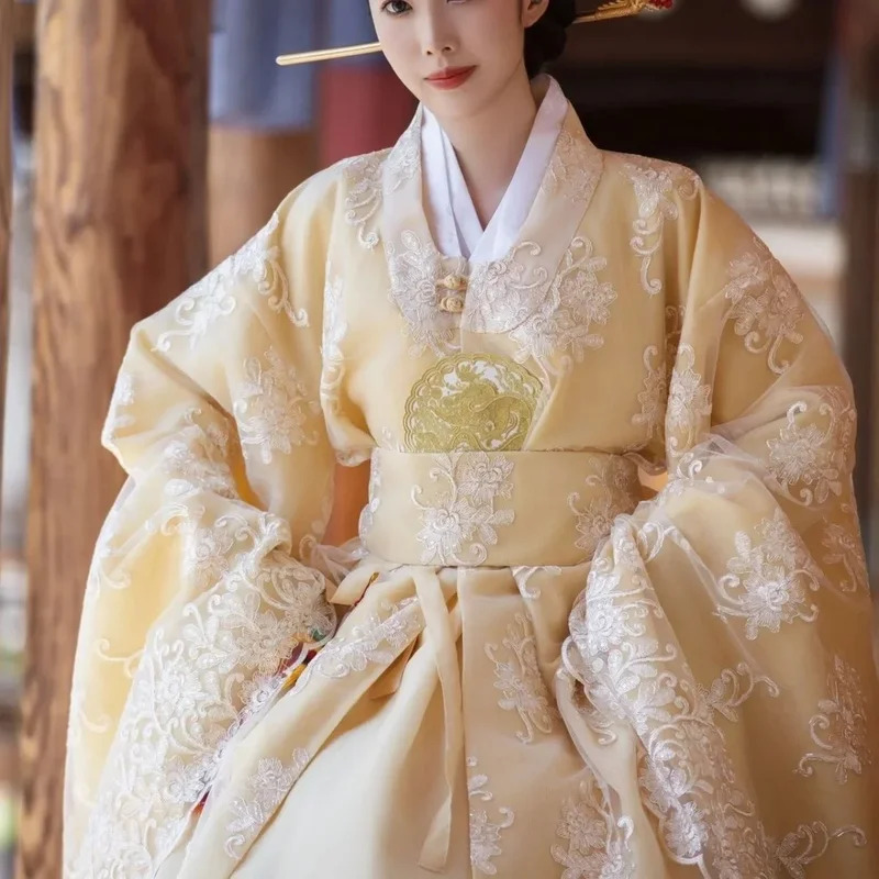 Hanbok Modern Set - Lueur vêtements coréens femmes Costume traditionnel