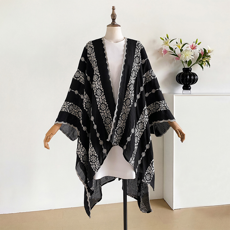 Ethnic Fashion Photography - Châle Rétro de Vacances, Châle Chaud