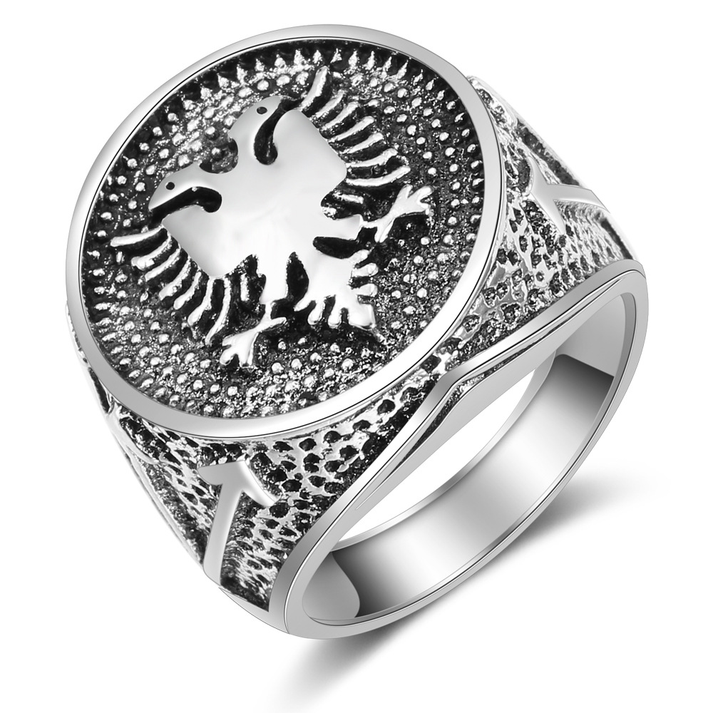 Ethnic Fashion Logo - WANGAIYAO – bague aigle à Double