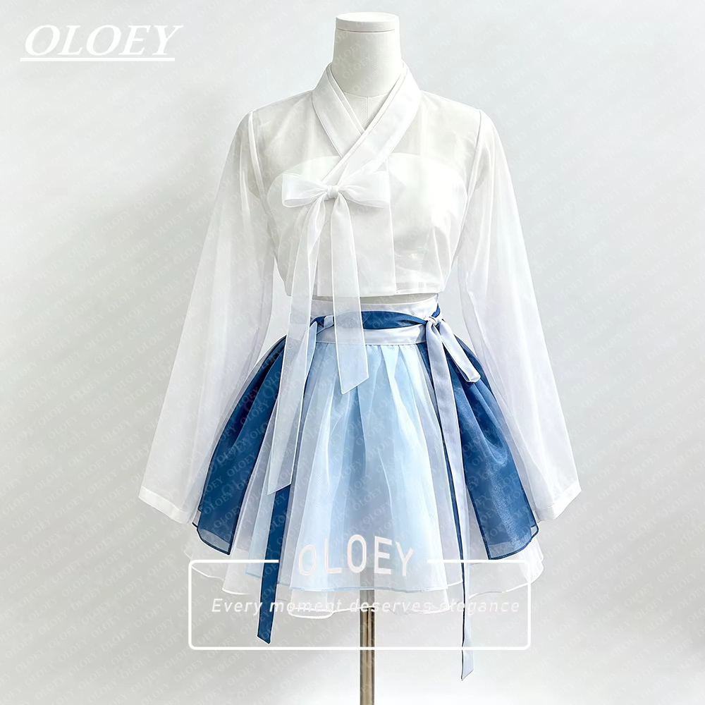 Hanbok Modern Set - OLOEY Hanbok de concert court moderne,
