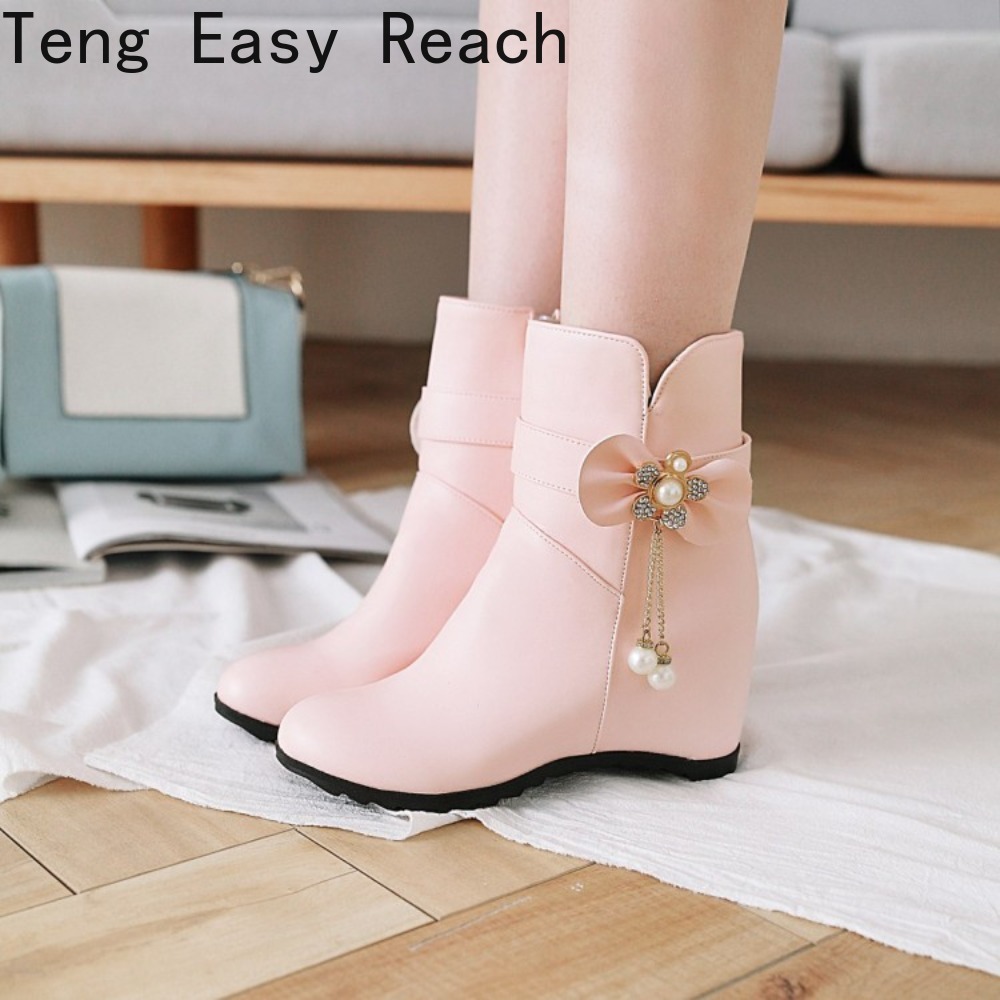 Bottes mi-mollet blanches à ta - Women'S Ethnic Fashion Brands avis et prix