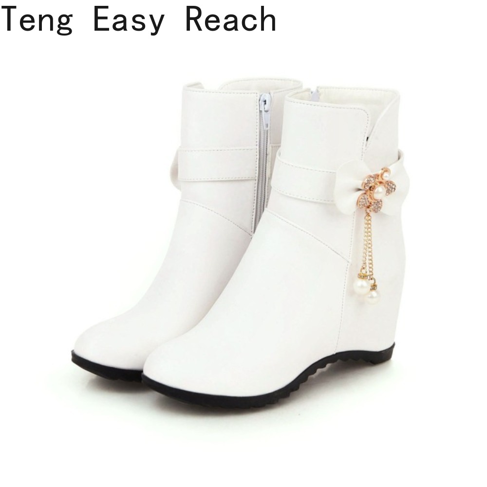 Bottes mi-mollet blanches à ta - Women'S Ethnic Fashion Brands avis et prix