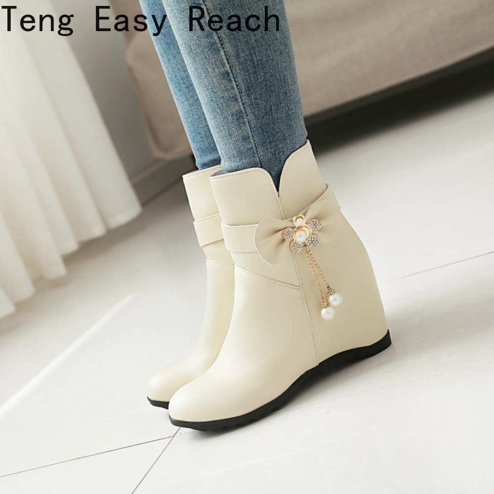 Bottes mi-mollet blanches à ta - Women'S Ethnic Fashion Brands avis et prix