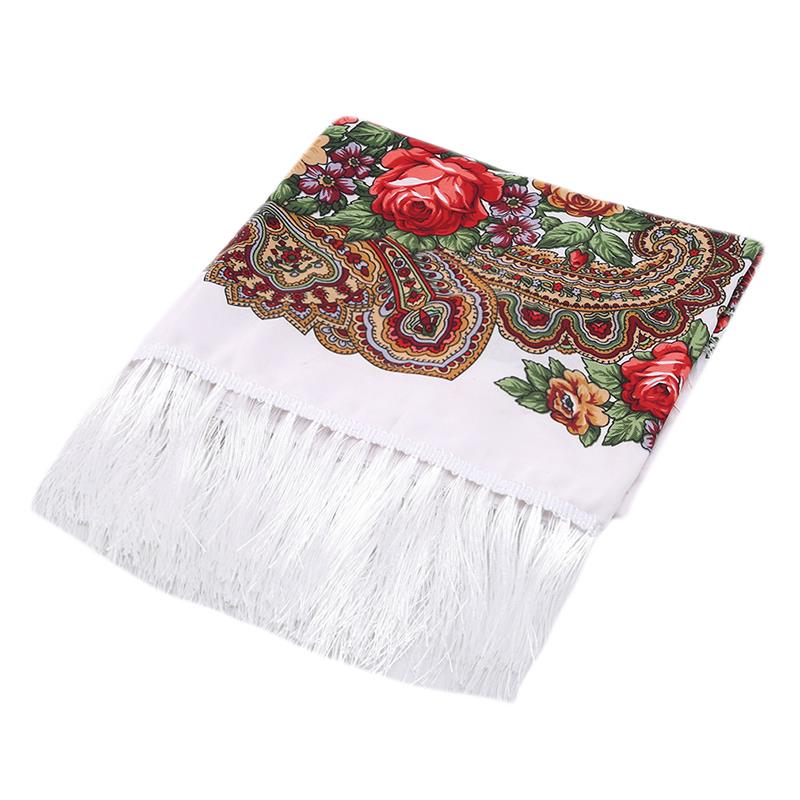 Écharpe imprimée rétro pour fe - Ethnic Boho Fashion avis et prix