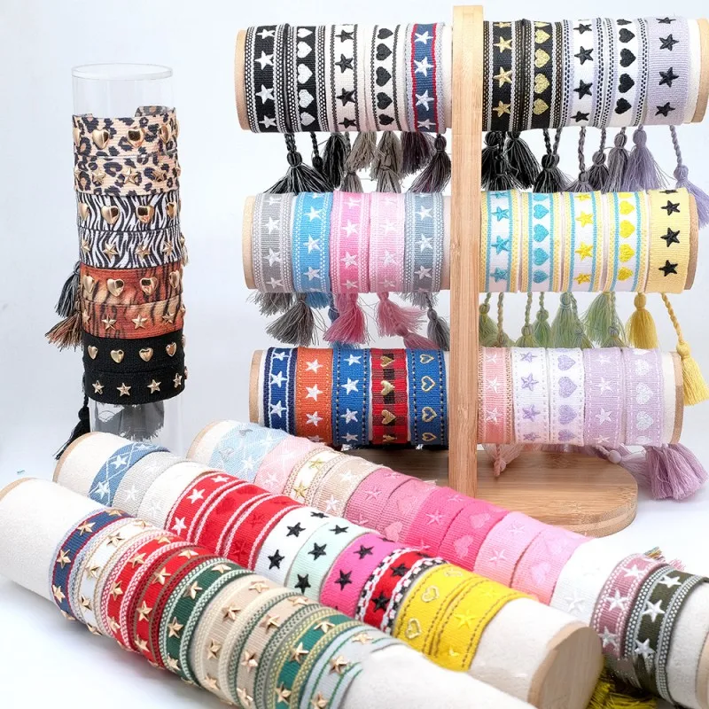 Bracelet avec Logo étoile brod - Ethnic Fashion Logo avis et prix