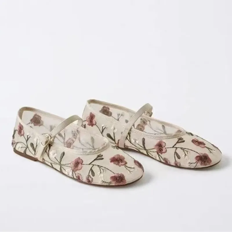 Maille brodée loisirs ballerin - Women'S Ethnic Fashion Brands avis et prix