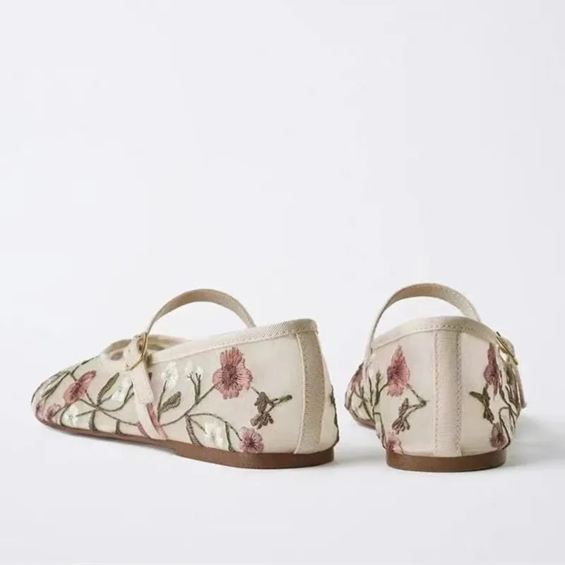 Maille brodée loisirs ballerin - Women'S Ethnic Fashion Brands avis et prix