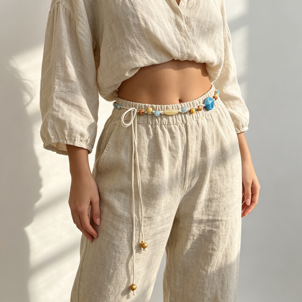 Chaîne de taille florale ethni - Ethnic Fashion Trend avis et prix