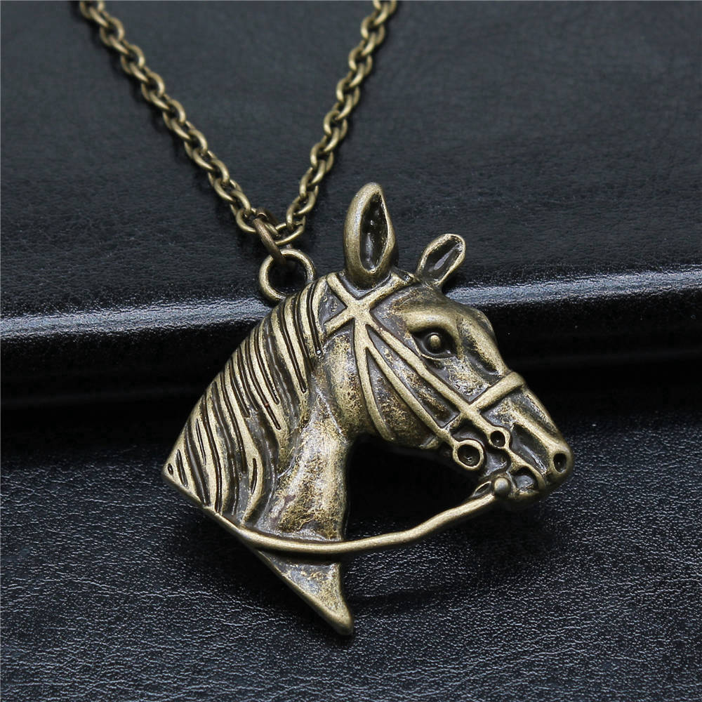Collier ethnique cheval cerf l - Ethnic Fashion Clearance Sale avis et prix