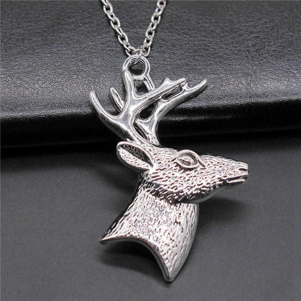 Collier ethnique cheval cerf l - Ethnic Fashion Clearance Sale avis et prix