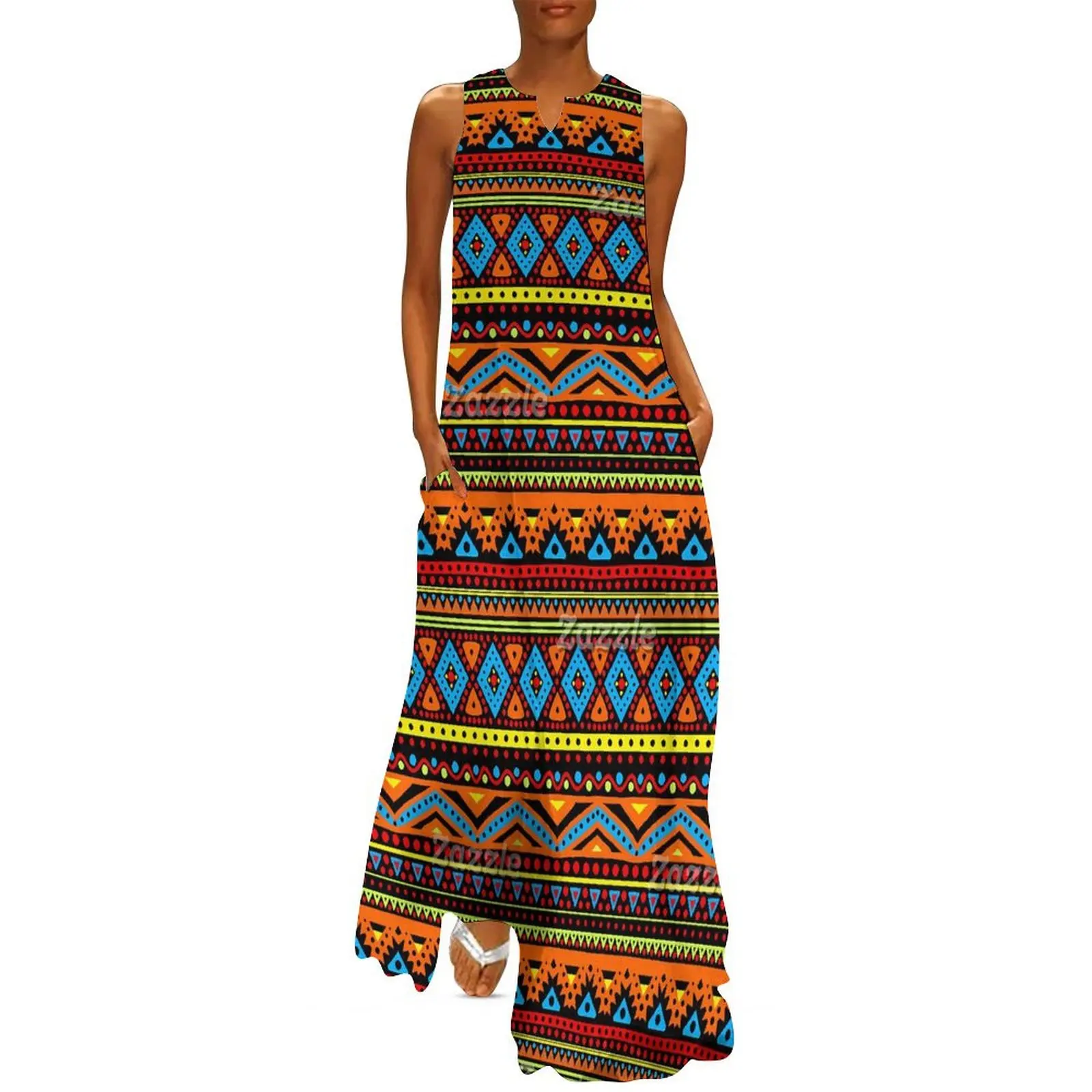 Robe longue ethnique Vintage r - Ethnic Boho Fashion avis et prix
