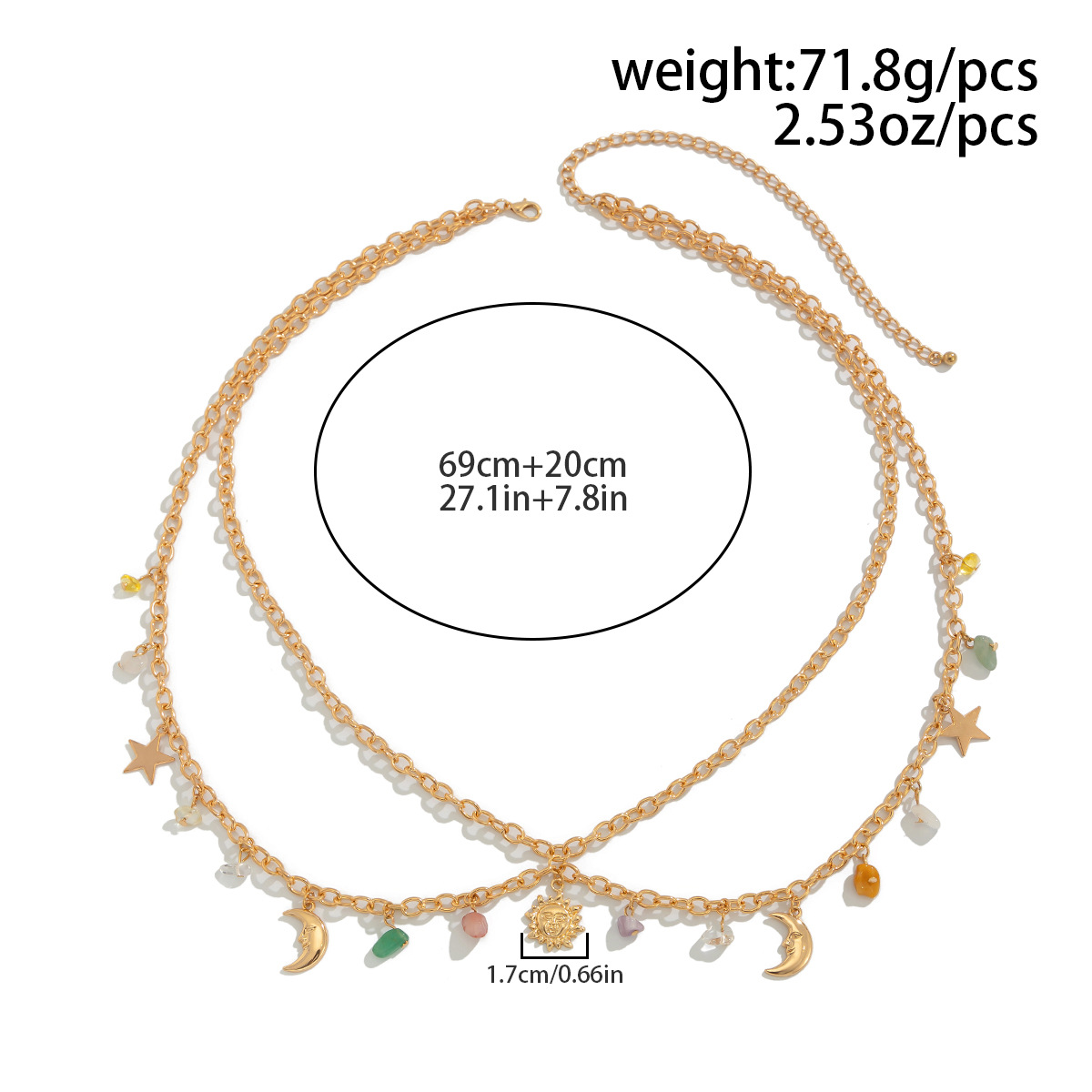 Boho étoile lune soleil penden - Ethnic Boho Fashion avis et prix