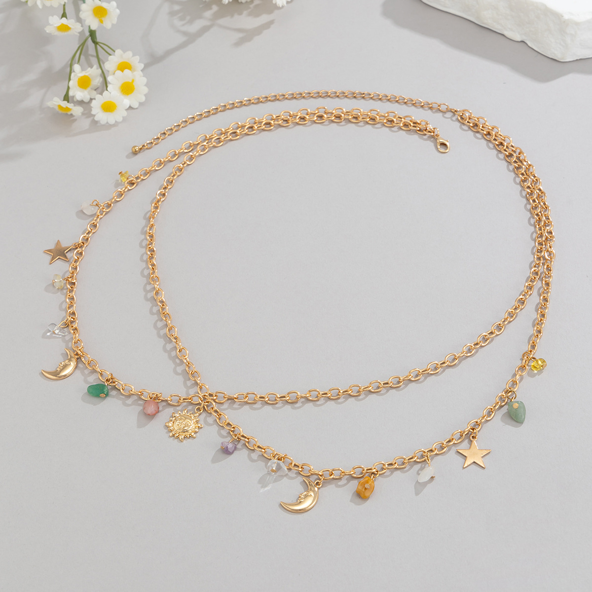 Boho étoile lune soleil penden - Ethnic Boho Fashion avis et prix
