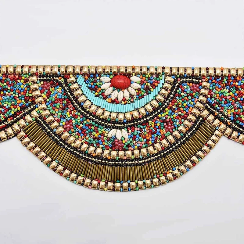 Ceinture de perles colorées po - Ethnic Boho Fashion avis et prix