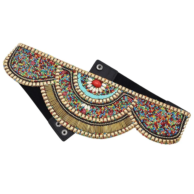 Ceinture de perles colorées po - Ethnic Boho Fashion avis et prix