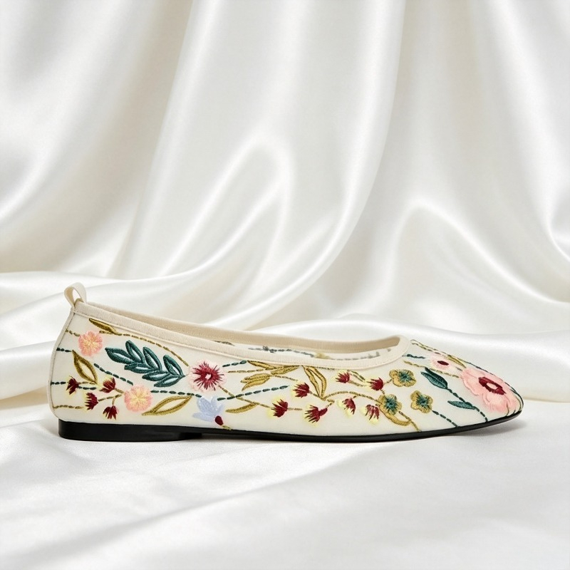Bout rond maille ballerines ch - Women'S Ethnic Fashion Brands avis et prix