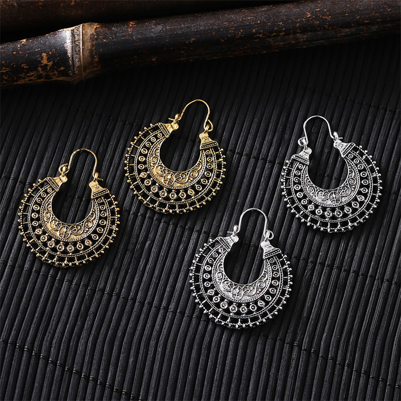 Nouvelles boucles d'oreilles D - Ethnic Fashion Trend avis et prix