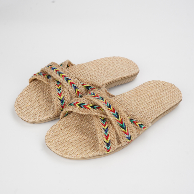 SHAJI – Chaussons d'été en lin - Ethnic Boho Fashion avis et prix