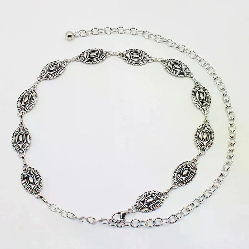 Ceinture en chaîne de taille b - Ethnic Boho Fashion avis et prix
