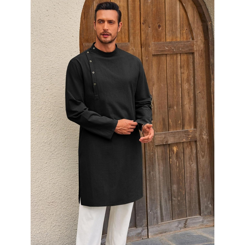 Kaftan pour homme, robe longue - Kurta Men Cotton avis et prix