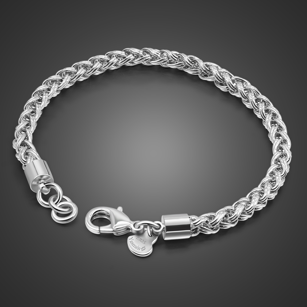 Bracelet en argent sterling 92 - Fashion Ethnic Wear For Men avis et prix