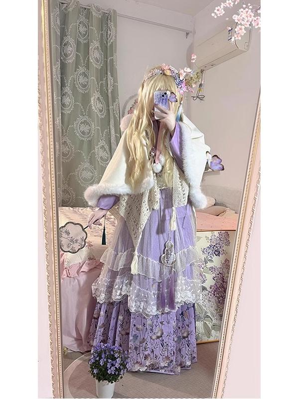 Ensemble Hanbok Violet Quotidi - Hanbok Modern Set avis et prix