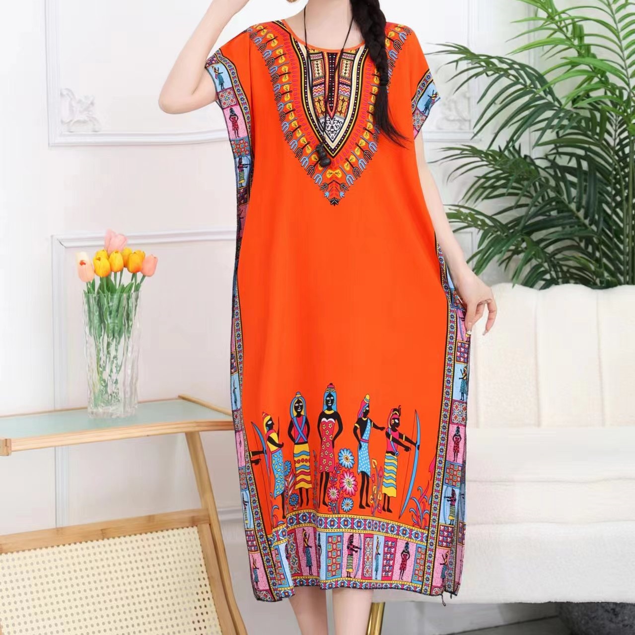 Robe de maternité décontractée - Ethnic Boho Fashion avis et prix