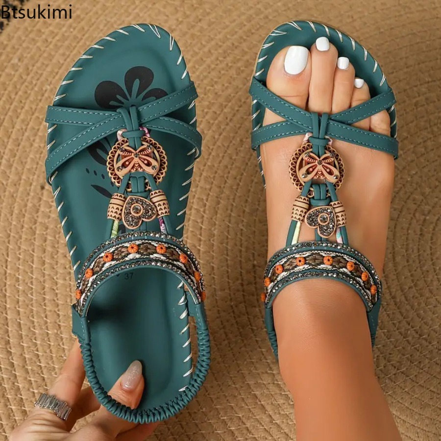Sandales Bohèmes pour Femmes,  - Ethnic Fashion In avis et prix