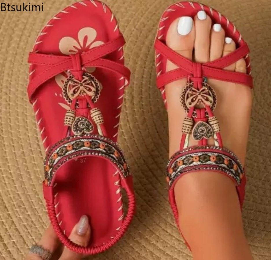 Sandales Bohèmes pour Femmes,  - Ethnic Fashion In avis et prix