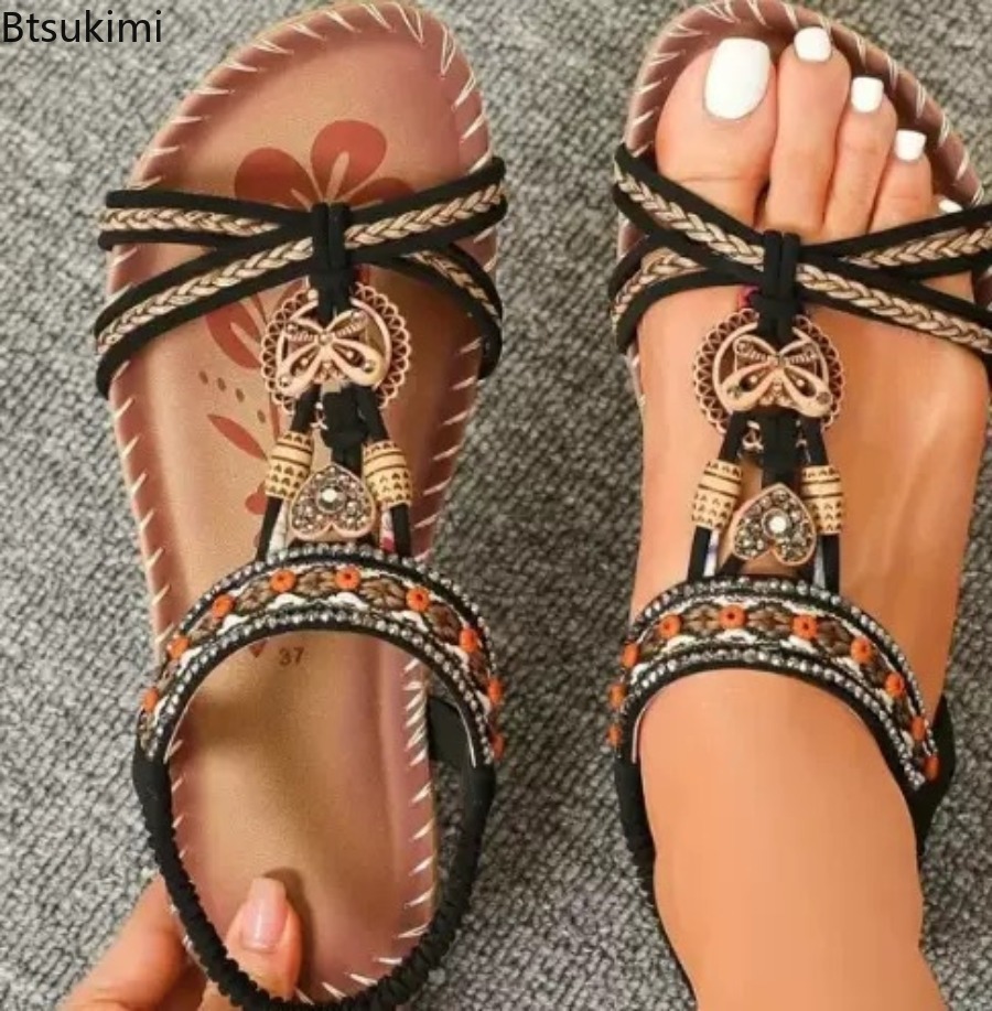 Sandales Bohèmes pour Femmes,  - Ethnic Fashion In avis et prix