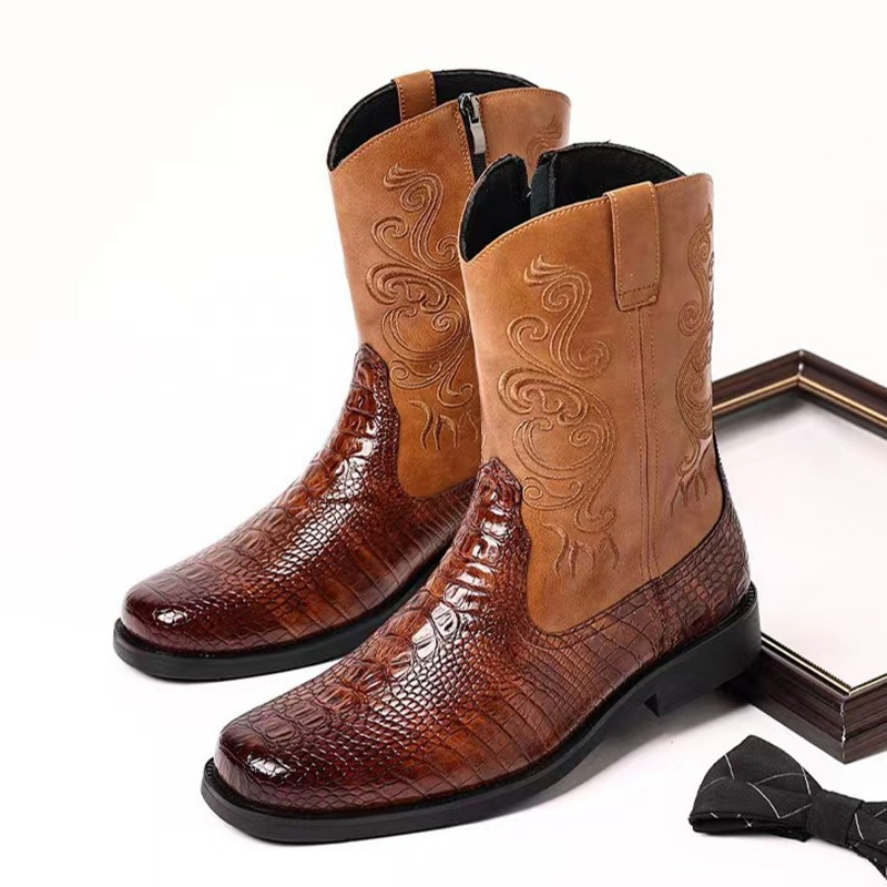Bottes de Cowboy occidentales  - Ethnic Fashion In avis et prix