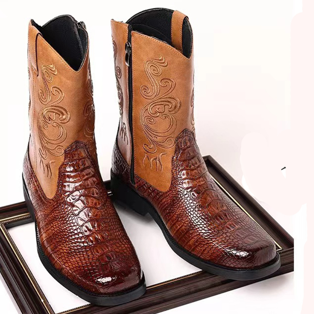 Bottes de Cowboy occidentales  - Ethnic Fashion In avis et prix
