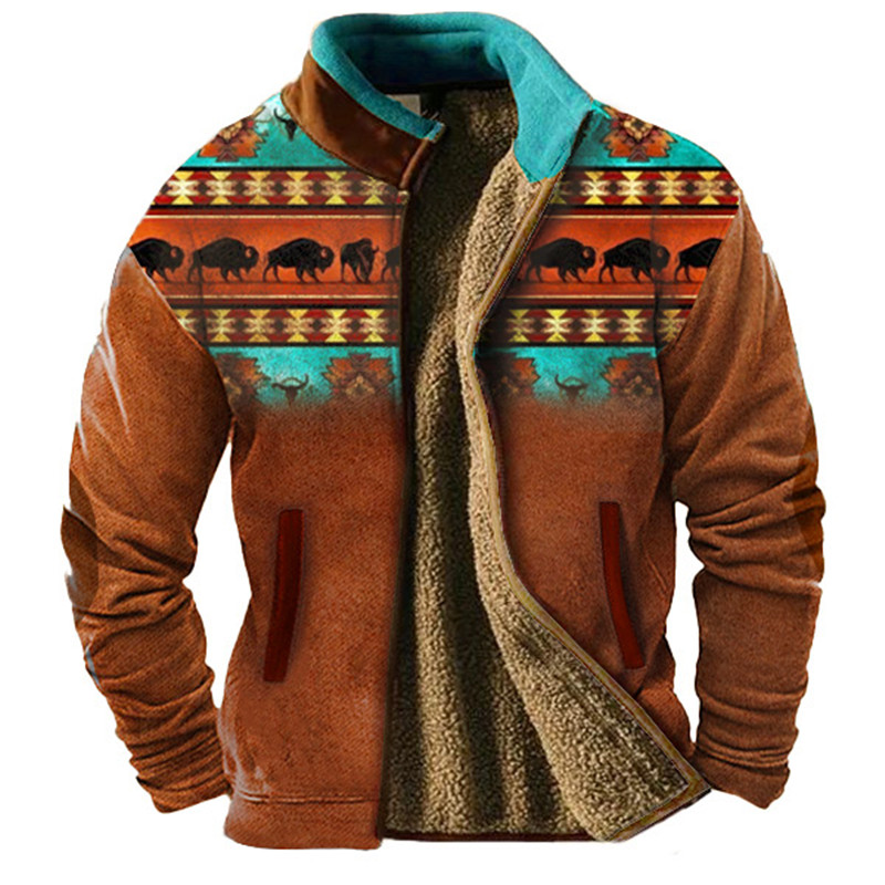 Veste d'hiver doublée de laine - Fashion Ethnic Wear For Men avis et prix